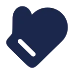 Oven Mitts Minimalistic SVG Icon